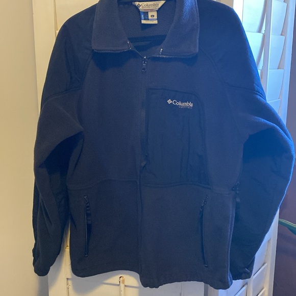 Men’s Columbia Vertex Black Fleece zip up Jacket - Picture 3 of 9